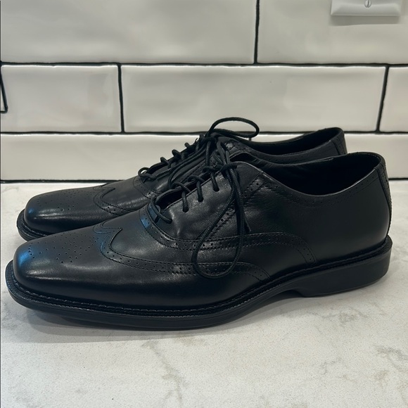 Red Wing Baxter 4790 Oxfords Black Wing Tip Leather Size 11 main image 7